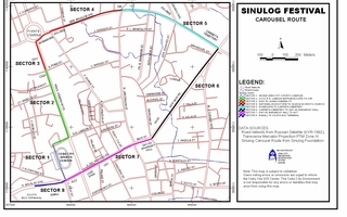 Sinulog 2012 Route